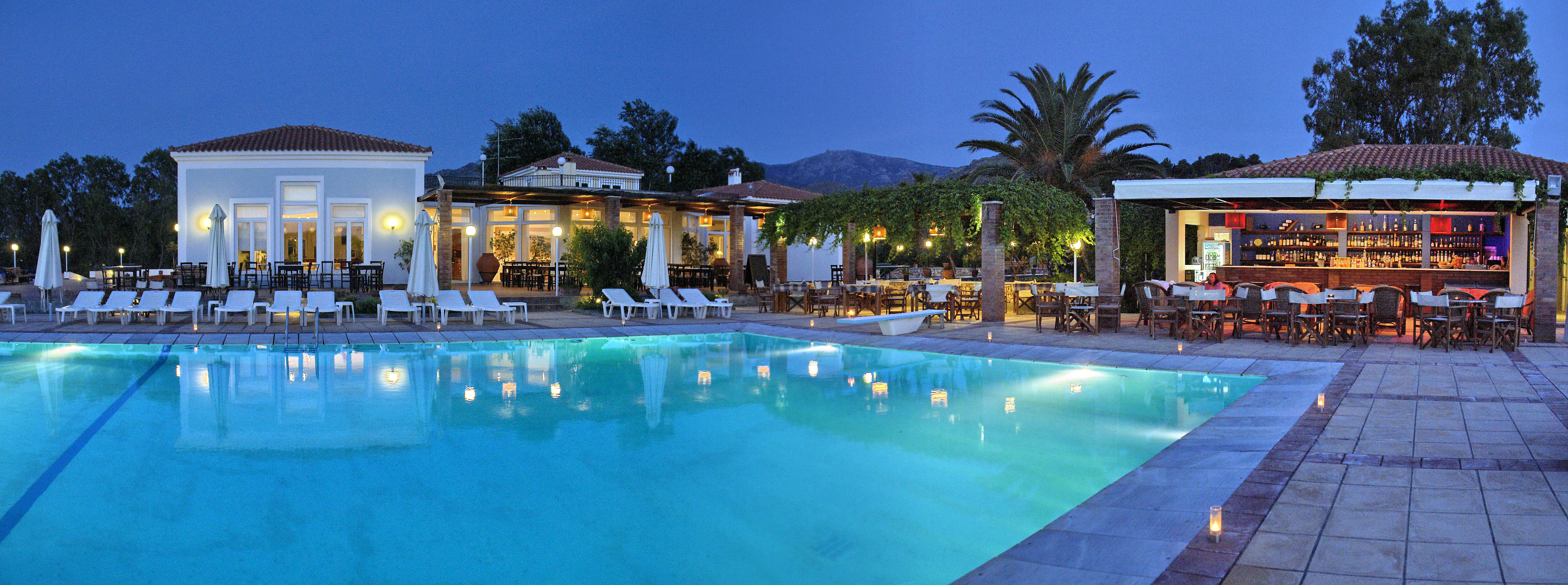 Panselinos Hotel Eftalou Екстер'єр фото